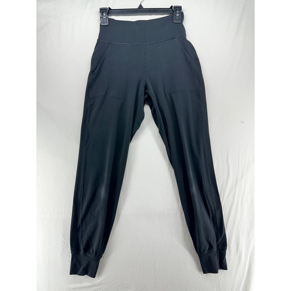 Lululemon Align Jogger Black Nulu High Rise Yoga Pants W5DH6S Size 4